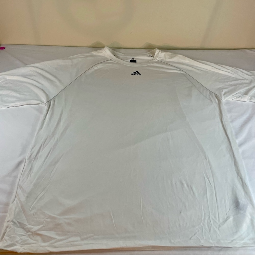 Adidas long sleeve clima-Tee 3XL white